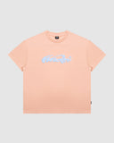 WNDRR INFLUX BOX FIT TEE - PEACH