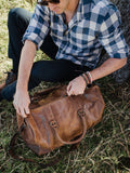 INDEPAL Beckwith Duffle - Leather Luggage Bag