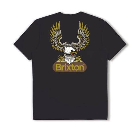 BRIXTON MERRICK S/S TEE 16967 - Black