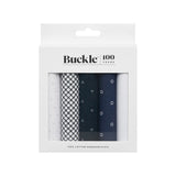 Buckle Cotton 5 Pack Handkerchief