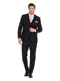 FERRARI FORMALWEAR CHICAGO BLACK LOUNGE HIRE SUIT