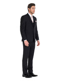 FERRARI FORMALWEAR CHICAGO BLACK LOUNGE HIRE SUIT