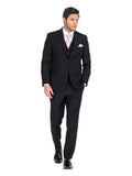 FERRARI FORMALWEAR CHICAGO BLACK LOUNGE HIRE SUIT