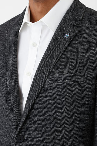 UBERSTONE ZELLER SPORTS JACKET PUCR000002 - Charcoal
