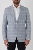 CAMBRIDGE Hawthorn FCQ362 Linen Jacket - Light Blue