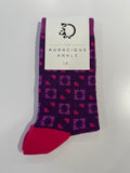 The Audacious Ankle Print Sock