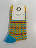 The Audacious Ankle Print Sock