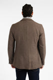 JAMES HARPER JHJ82 WOOL BLEND BLAZER - Brown