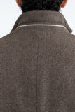 JAMES HARPER JHJ82 WOOL BLEND BLAZER - Brown