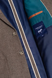 JAMES HARPER JHJ82 WOOL BLEND BLAZER - Brown
