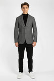 JAMES HARPER JHJ82 WOOL BLEND BLAZER - Charcoal