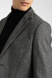 JAMES HARPER JHJ82 WOOL BLEND BLAZER - Charcoal