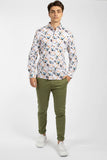 JAMES HARPER JHS477 ACORN COTTON POPLIN SHIRT - Navy