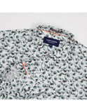 James Harper JHS539 Peached Cotton Poplin L/S Shirt - Mint Leaves