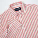 James Harper JHS558 Even Stripe L/S Shirt - Coral