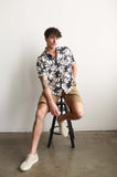 JAMES HARPER JHS623 Puerto Rico S/S Collar Shirt - Navy