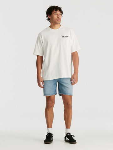 LEE L-Three 607068 Straight short - Groovejet Blue