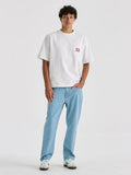 LEE L/607127/YX7 L-Three Straight Jean - Gridlock Blue