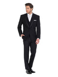 FERRARI FORMALWEAR MANHATTAN BLACK DINNER HIRE SUIT