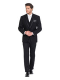 FERRARI FORMALWEAR MANHATTAN BLACK DINNER HIRE SUIT