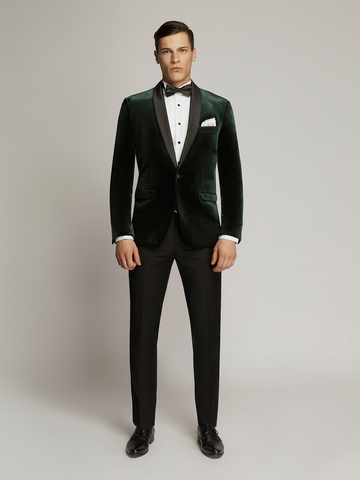 VARCE Viceroy MJKT1281W2 Velvet Dinner Jacket