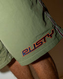RUSTY Flip Daddy 22" Elastic Waist Boardshort - Savanna