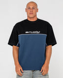 RUSTY Infinity Graphic Tee - China Blue
