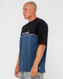 RUSTY Infinity Graphic Tee - China Blue