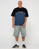 RUSTY Infinity Graphic Tee - China Blue