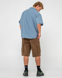 RUSTY COMMANDO CARGO SHORT - Pinecone