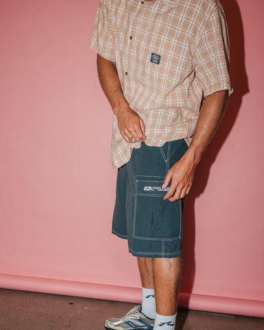 RUSTY COMMANDO RIPPA CARGO SHORT - Dark Sapphire