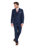 FERRARI FORMALWEAR NATHAN BLUE LOUNGE HIRE SUIT