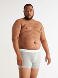 CALVIN KLEIN NB2665 Plus Size 3 Pack Trunks - Black/White/Grey