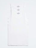 CALVIN KLEIN NB4010 Classic Singlet 3 Pack - White