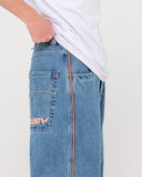 RUSTY Flip Daddy 2.0 Baggy Jean - Middy Blue