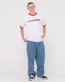 RUSTY Flip Daddy 2.0 Baggy Jean - Middy Blue