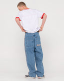 RUSTY Flip Daddy 2.0 Baggy Jean - Middy Blue