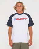 Rusty Swaglan Raglan Relaxed Tee