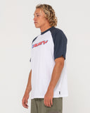 Rusty Swaglan Raglan Relaxed Tee