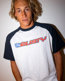 Rusty Swaglan Raglan Relaxed Tee