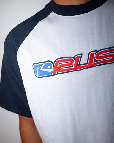 Rusty Swaglan Raglan Relaxed Tee