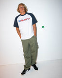 Rusty Swaglan Raglan Relaxed Tee