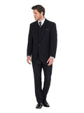 FERRARI FORMALWEAR PRINCE BLACK LOUNGE HIRE SUIT