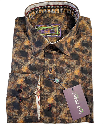 Negretti Bolojo Long Sleeve Shirt - Amberg