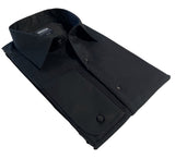DANIEL HECHTER ST5WTDSF DINNER SHIRT FRILL - Black