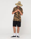 RUSTY Boony Premium Straw Hat - Black