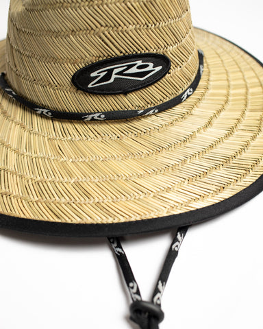 RUSTY Boony Premium Straw Hat - Black