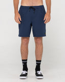 RUSTY Salamander Elastic Walkshort - Navy Blue