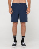 RUSTY Salamander Walkshort - Navy Blue