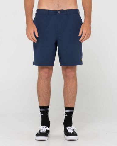 RUSTY Salamander Walkshort - Navy Blue